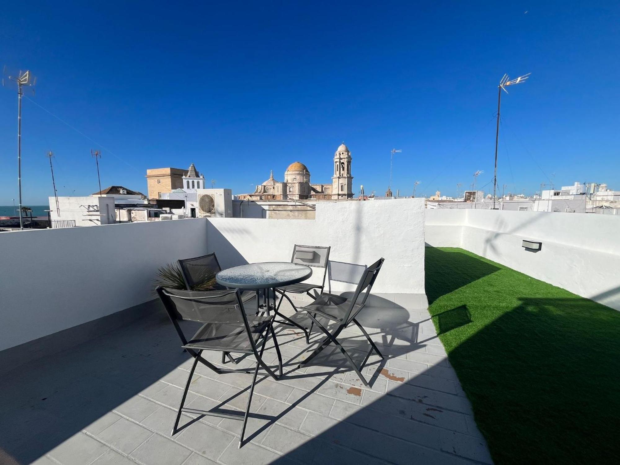 Apartmán Hidden Gem Penthouse El Meson Cádiz Exteriér fotografie