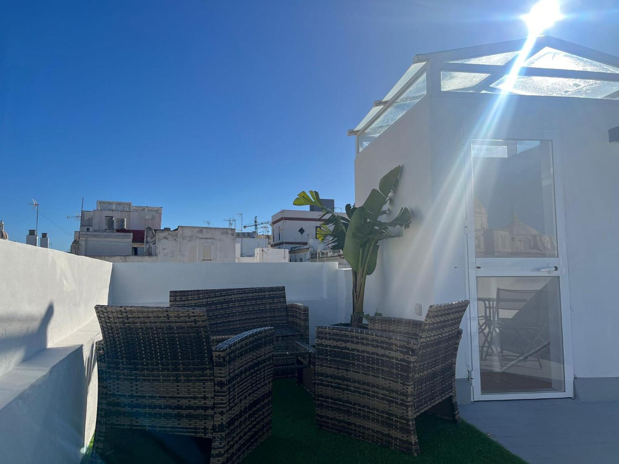 Apartmán Hidden Gem Penthouse El Meson Cádiz Exteriér fotografie