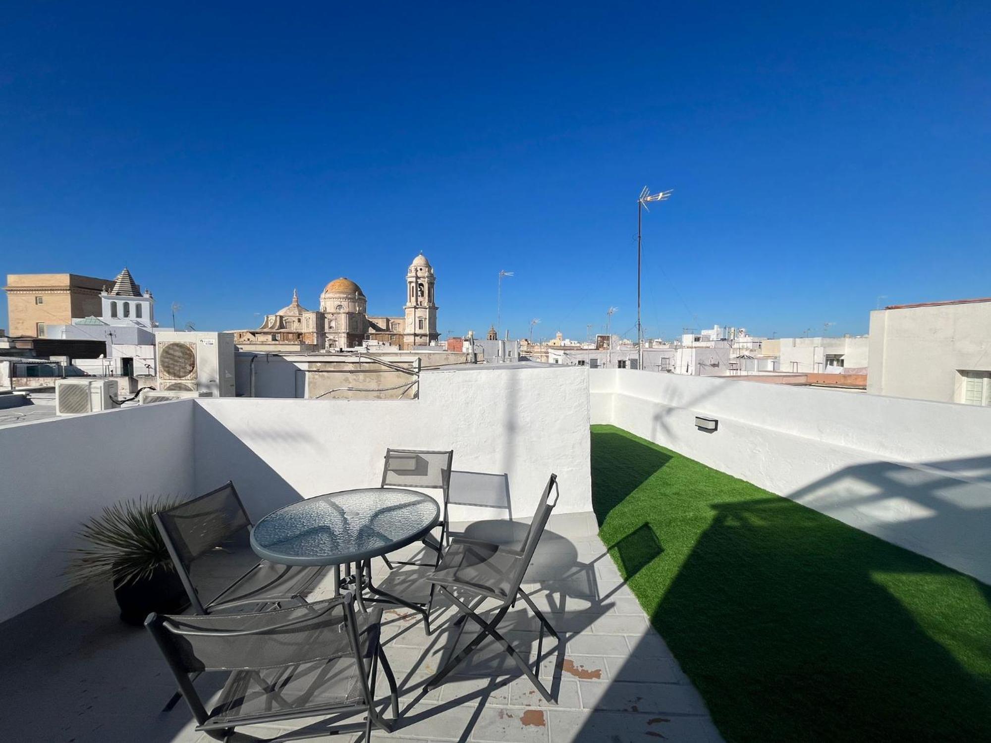 Apartmán Hidden Gem Penthouse El Meson Cádiz Exteriér fotografie