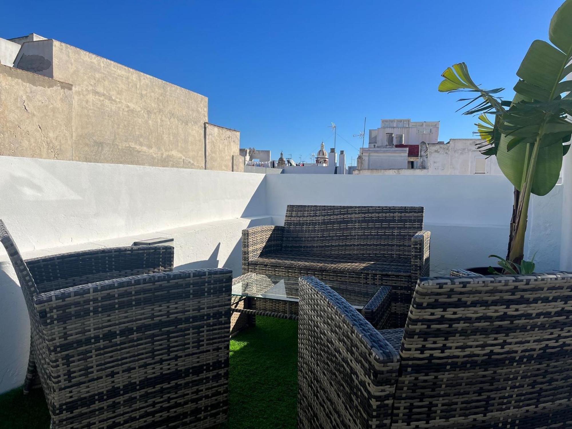 Apartmán Hidden Gem Penthouse El Meson Cádiz Exteriér fotografie