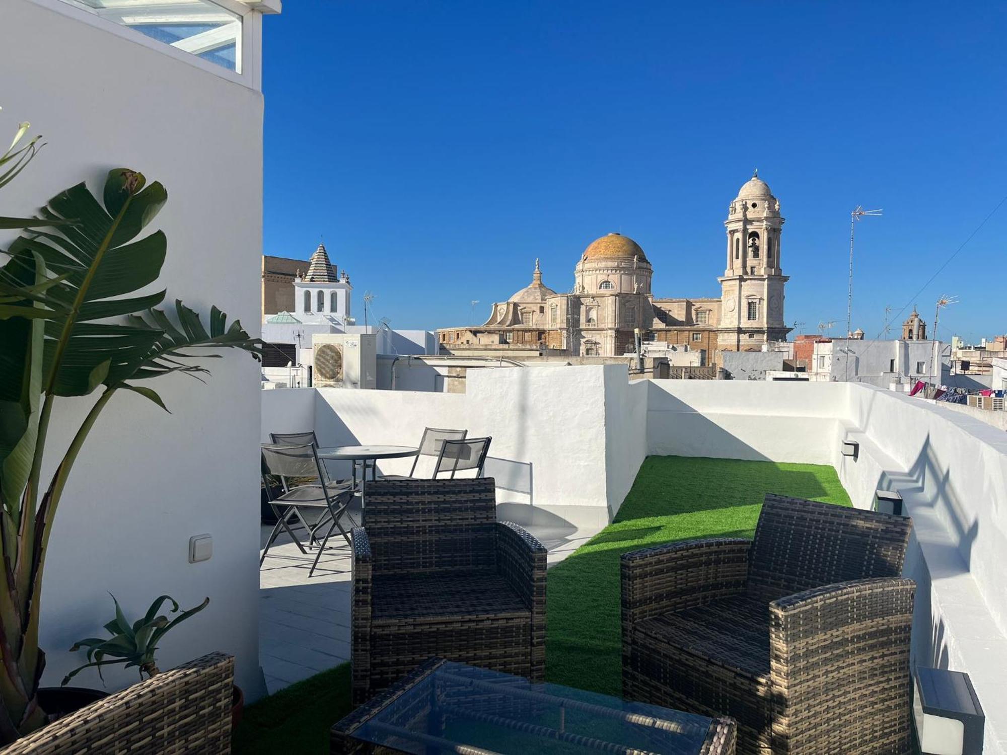 Apartmán Hidden Gem Penthouse El Meson Cádiz Exteriér fotografie